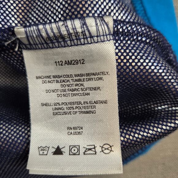 Columbia Omni-Heat 1/4 Zip Pullover Blue Mens Large Approx No Size Tag - Picture 9 of 16